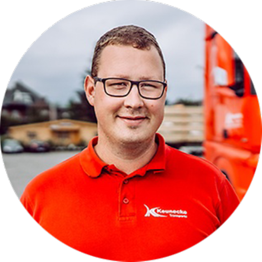 Izkušnje s sistemom TIMOCOM, Timo Keunecke, ustanovitelj podjetja Keunecke Transporte GmbH